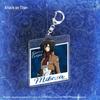 Authentic Attack on Titan Acrylic Keychain Pendant - Levi, Mikasa, Eren