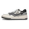Li Ning 001 BTC Slip Resistant Cushioning Abrasion Resistant Support Low Top Skateboard Shoes Women's White Black AGCU086-1