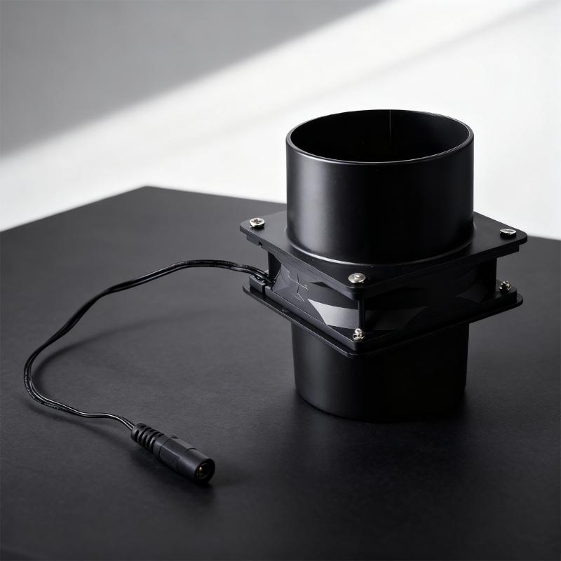 8cm 12V 0.4A Exhaust Fan Quiet Duct Extractor Fan Ventilation Exhaust Air Blower Ventilator Fan with Speed Control