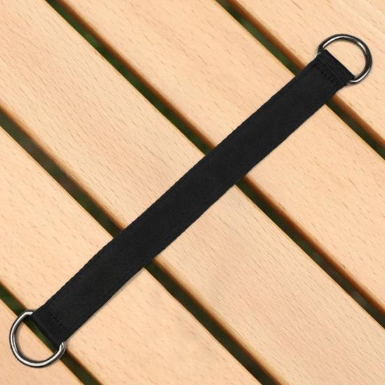 Popruh na houpačku na strom s kovovým kroužkem Závěsné lano s karabinou Odolný spojovací pás na houpačku pro venkovní stromové houpačky