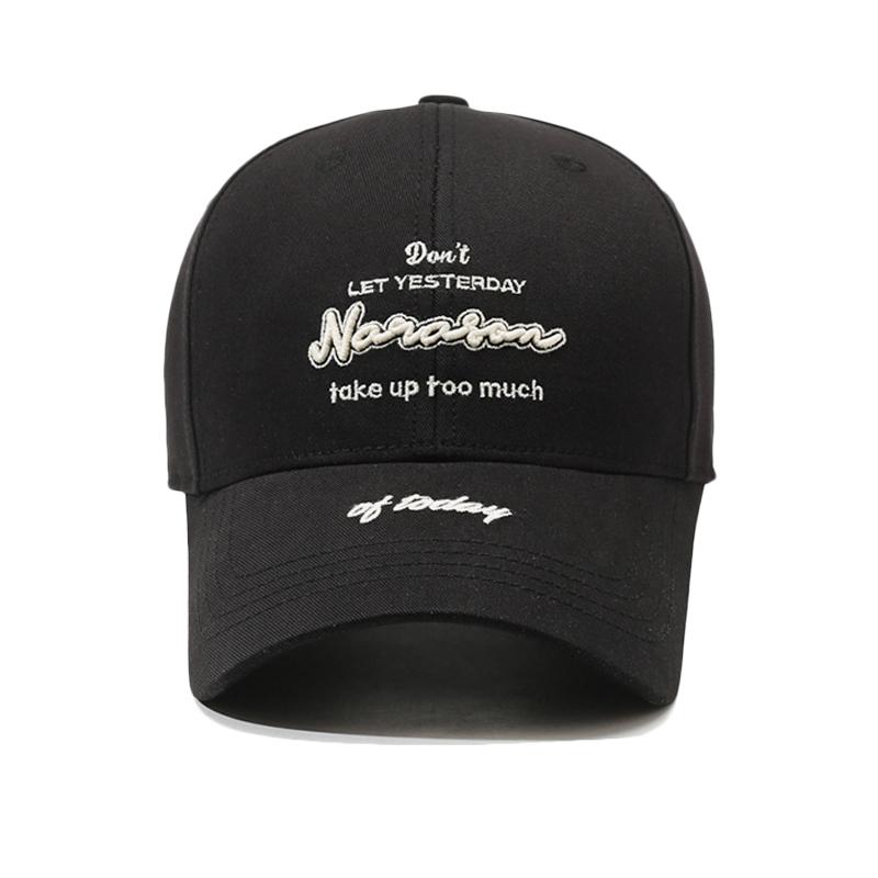 Outdoor Unisex Spring Summer Sun Hat Letter Embroidery Sunscreen Baseball Cap