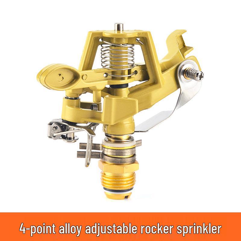 360° Automatic Rotating Lawn & Garden Oscillating Sprinkler System