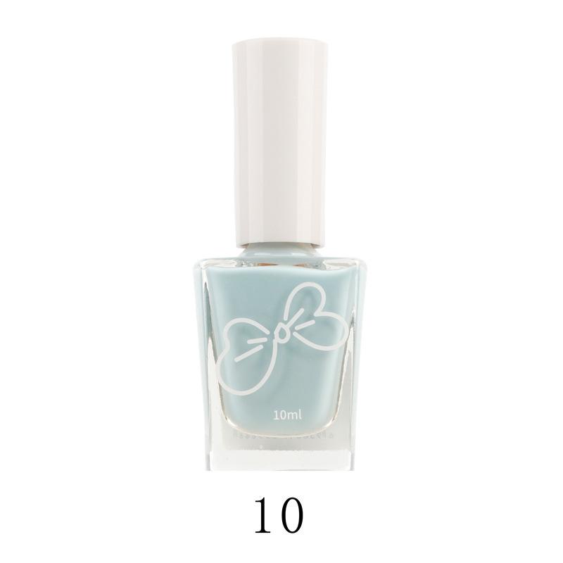 Oil-based Nail Polish No Bake Fast Drying Non-peelable Non-slip Safe Odorless Nude Color Nail Salon Nail Polish