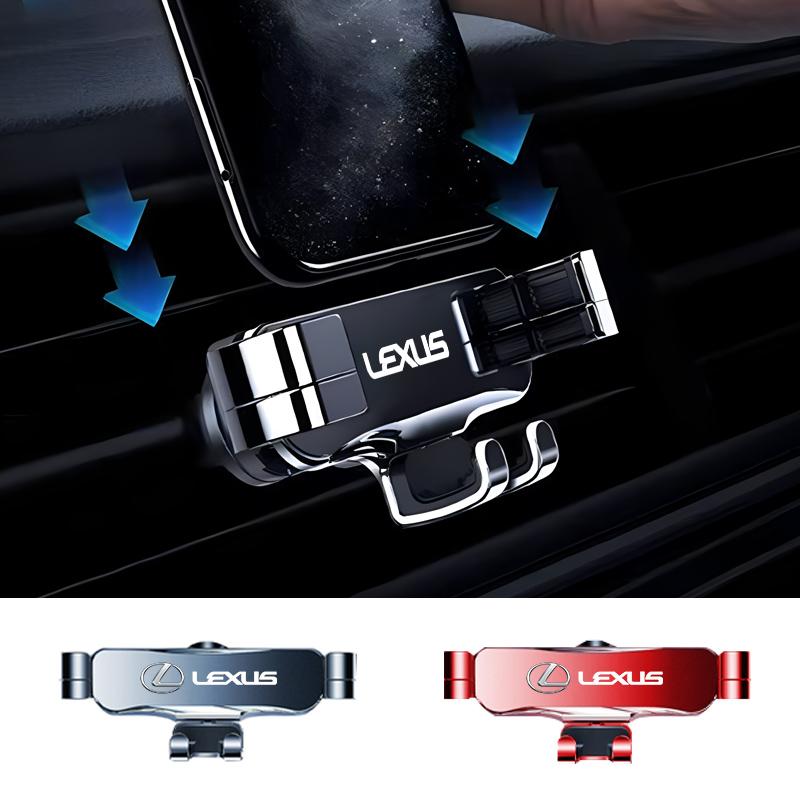 Car Air Vent Mounts Stand GPS Gravity Navigation Bracket Accessories For Lexus EX300H RX450H IS300H ES300H NX RX GS Al20 LX GX