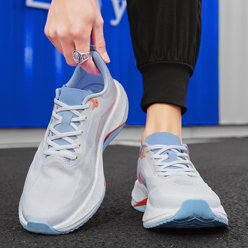 Ultralehké 21 Pánské Běžecké Boty Dámské Vysoce kvalitní Outdoorové Běhání E-TPU Mezipodešev Tlumení Gumové Protiskluzové Maratonské Tenisky