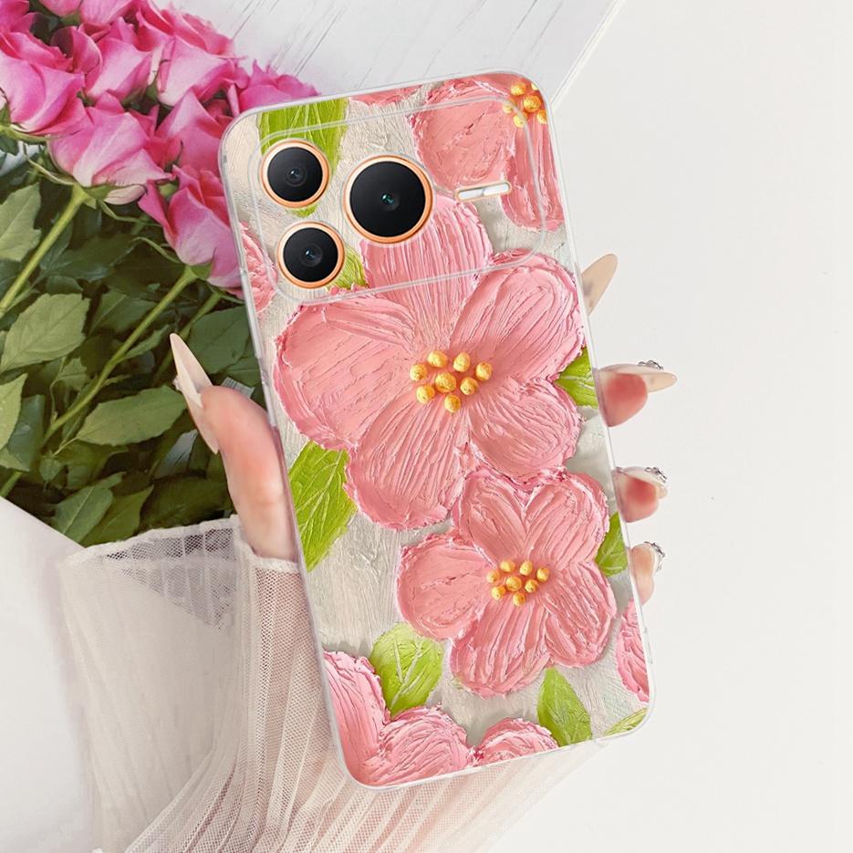 For Honor Power 2 Case SER-AN00 Cute Cat Flowers Painted Cover Soft Slim Phone Case For Honor Power DVD-AN00 HonorPower 2 Fundas