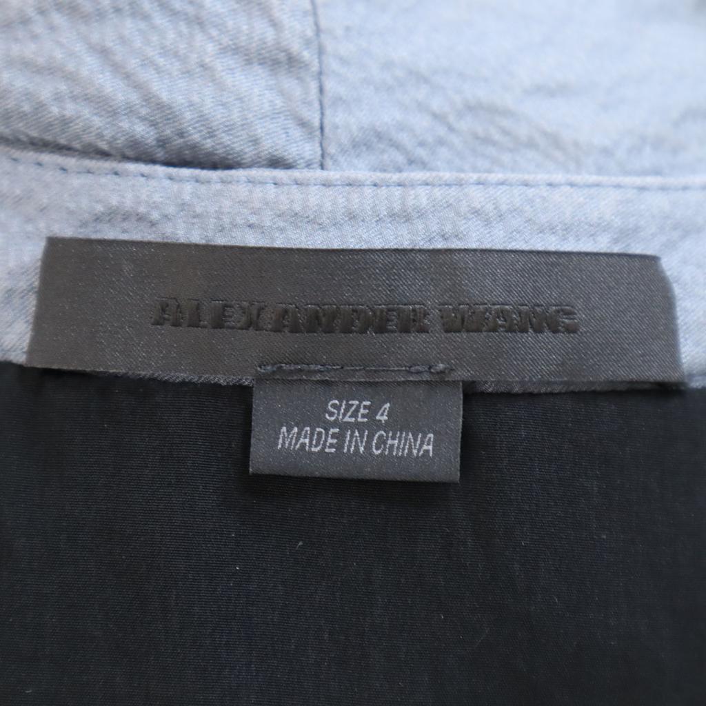 Alexander Wang No sleeve mini dress 4 Charcoal gray Women Used