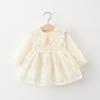 Long Sleeve Lace Princess Dress for Toddlers