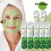 10/20 stuks Groene Thee Gezichtsmasker Modder - Oliecontrole, Hydraterend en Verstevigend