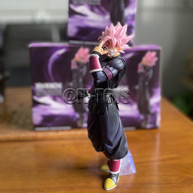 Super Dragon Ball Heroes Figure Zamasu Black Goku 25cm PVC Action Figures GK Statue Collection Model Toys for Children Gifts