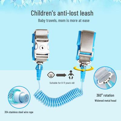 Kindersicherheit Anti-Verlust-Seil: Babywagenaufsatz und Reise-Armband
