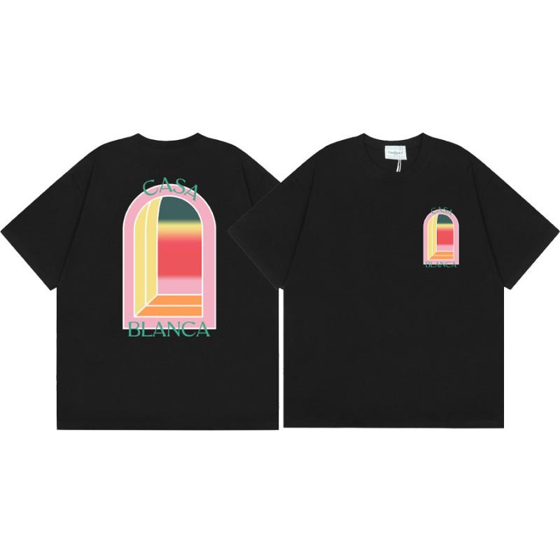 Streetwear Graphic T-Shirt Men Women Loose Fit Short Sleeve Cotton Tee