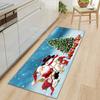 Christmas Kitchen Sand Carpet Doormat Long Floor Mat