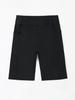 Women's High-Waisted Swim Shorts with Pockets - Flat-Leg, Five-Point Trunks