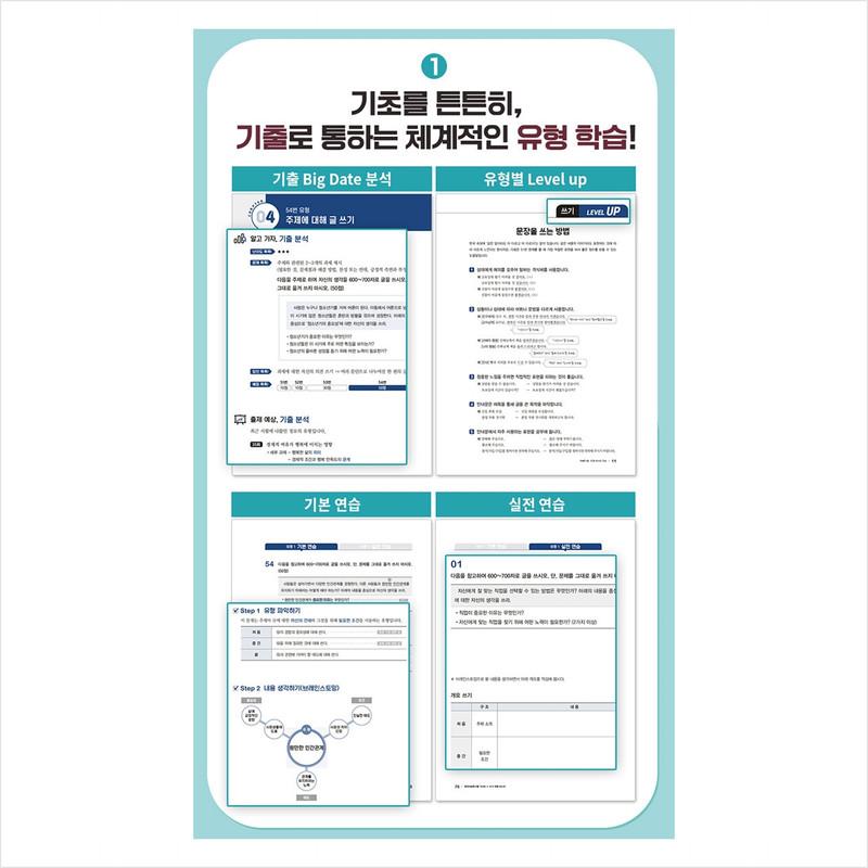 Korean Proficiency Test TOPIK 2 Writing Type Master - Everything about past question types