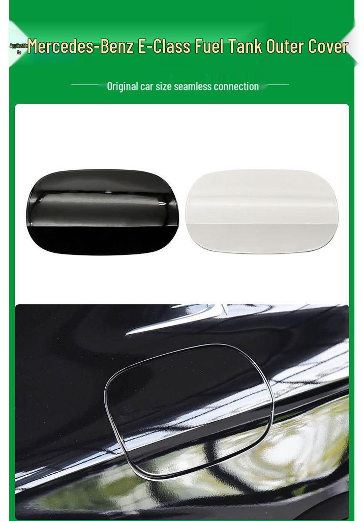 Compatible Fuel Tank Outer Cover for 2016-2023 Mercedes-Benz E-Class W213 Fuel Filler Cap Door (Part 2137540000).
