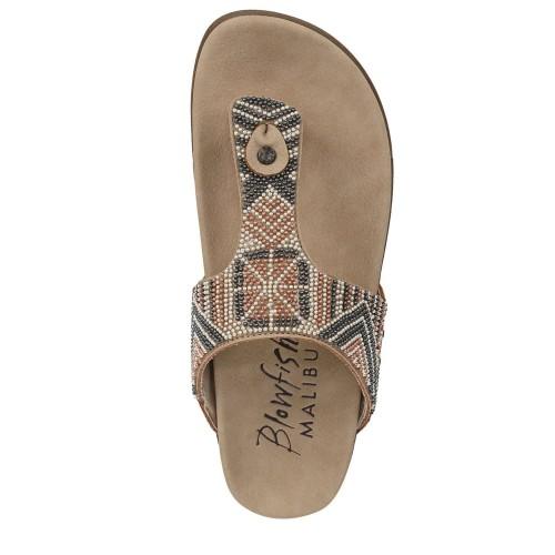 Blowfish Malibu Womens/Ladies Lyric Beaded Faux Leather Sandals
