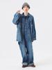 BEAMS BOY Women's BIGMAC Fade Coverall Blouson (Special Order) INDIGO FREE