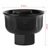 Filter Wrench 32mm 3/8" Cap Socket Drive Remover Tool for Buick (5*5*4cm) (Black)