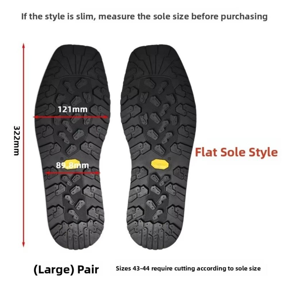 Wearable Rubber Non-Slip Shoe Stickers Wear-resistant Thick Material Anti Slip Pads Leather Compatible DIY Cuttable