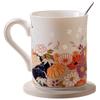 Fu Yu Jingdezhen Ceramic Tea Mug Set with Infuser