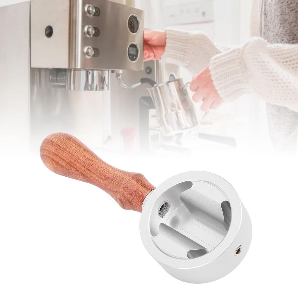 Kaffemaskin Ångspak Aluminiumlegering Trä Kaffemaskin Ångvred Handtag för 878 Kaffemaskin