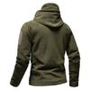 Spring and Autumn European and American Men's Outdoor Leisure Training Multi-Pocket Polar Fleece Warm Jackets S-XXL