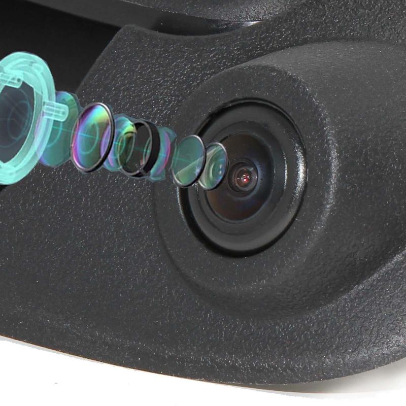 Rear Trunk Handle with Parking Camera for Dodge Ram 1500 2500 3500 2002-2008 Tailgate Reverse Backup Camera Rearview Image