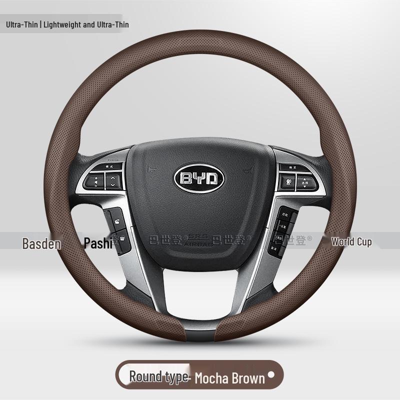 Steering Wheel Cover for BYD Frigate 07, Han EV, Song Pro, Seal, Seagull, Tang L, Qin Plus