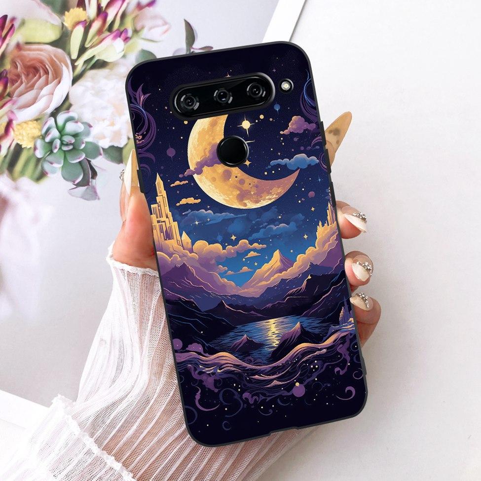 Phone Case For LG V40 ThinQ Cover Aesthetic Cute Fashion Funny Painted Casing For LG V40 ThinQ V405 LM-V405 LM-V409N