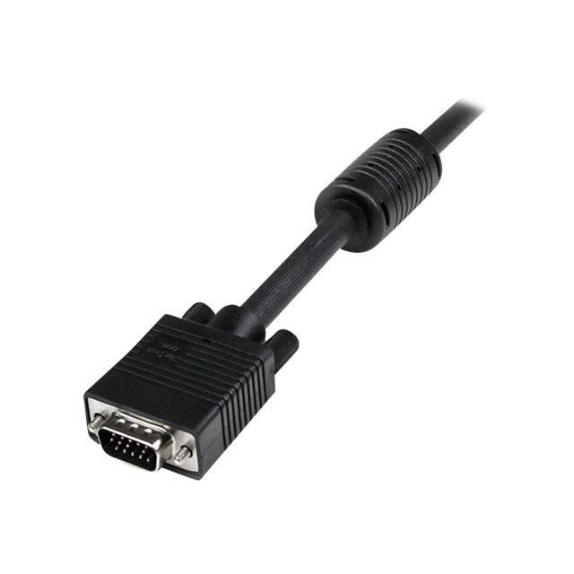 STARTECH Koaksial VGA-kabel 1 m for høyoppløselig skjerm - HD15 til HD15-kabel - M/M - Svart