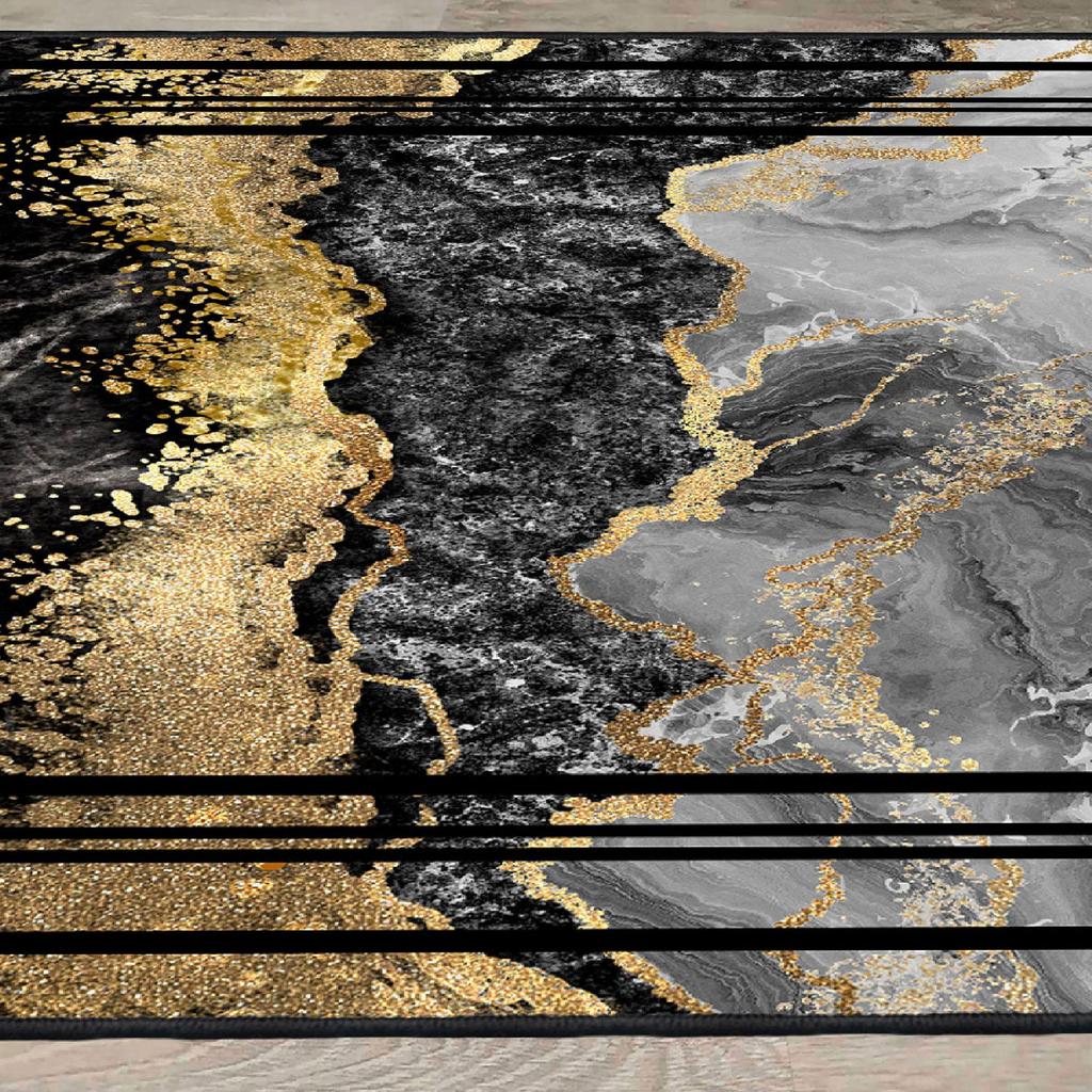 Dekorativní speciální design moderní podlahové koberce se vzorem protiskluzová základna omyvatelná