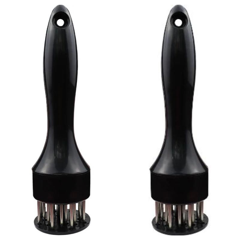 1 PC Stainless Steel Meat Tenderizer, 2025 New Stainless Steel Meat Tenderizer Needle 21 Pin Steak BBQ Kitchen Cooking Tool