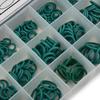 Sealing Ring O-rings Seal Set Sealing 18 Sizes With Plastic Case Green HNBR Parts Universal 18 Sizes New R134a