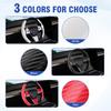 Steering Wheel Cover For Telsa Model 3/Model Y Accessories Carbon Fiber Steering Wheel Cover Protector Anti-Slip, Comfortable Grip, Breathable, Model
