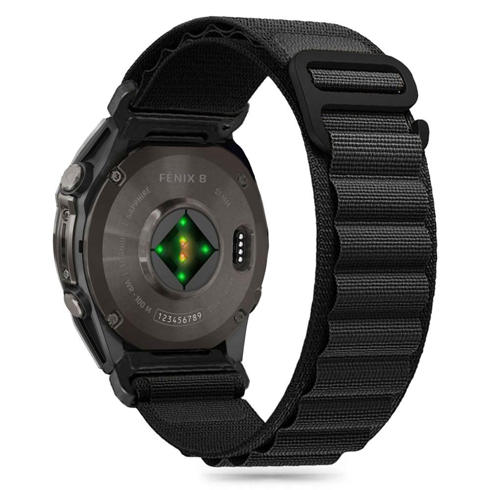 Tech-Protect Nylon Pro Garmin Fenix 5 / 6 / 6 Pro / 7 / 8 (47 Mm) / E Black