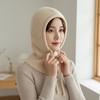 New Windproof Knitted Hat Thermal Insulation Neck Protection Knitted Balaclava Hat Beanie Cap Winter