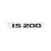 Glossy Black ABS Letters IS200 IS250 IS300 IS350 IS300h IS200t