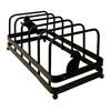 Plate Storage Rack, Durable Iron Dish Display Stand, Anti-Slip Certificates Cookbooks Organizer, for Plates Cutting Boards Tiles Plaques Trays