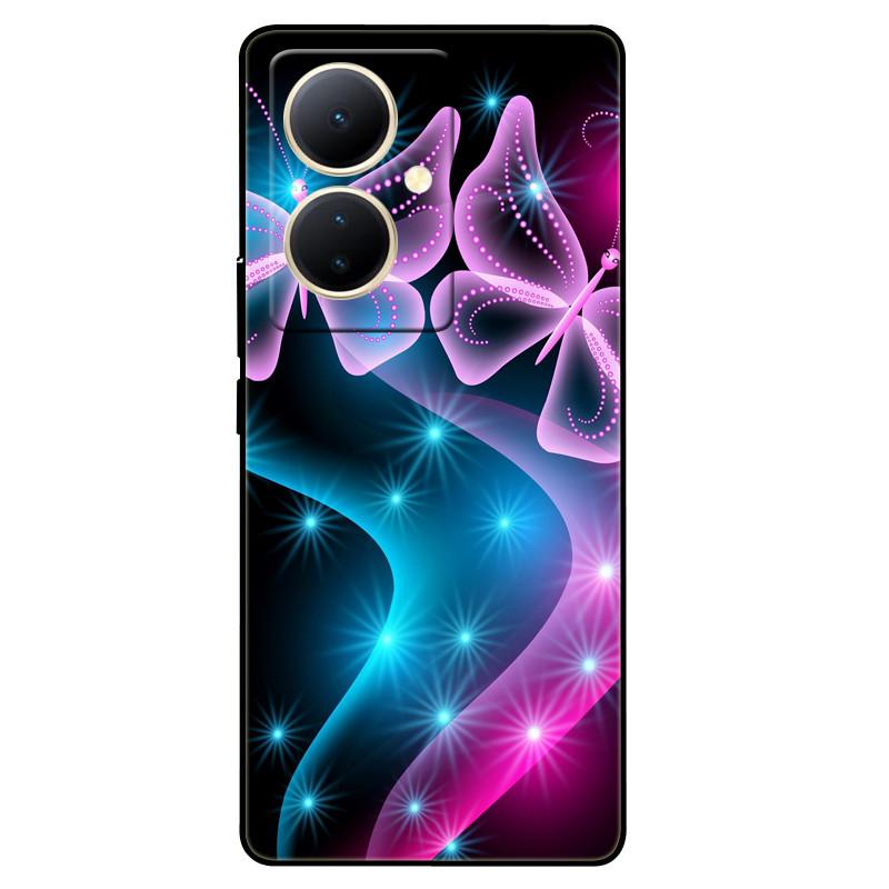 For Vivo V29 Lite 5G Case Global TPU Silicone Wolf Lions Phone Shell For VIVO V29 LITE 6.78 Funda On V29Lite Cat Animals Covers