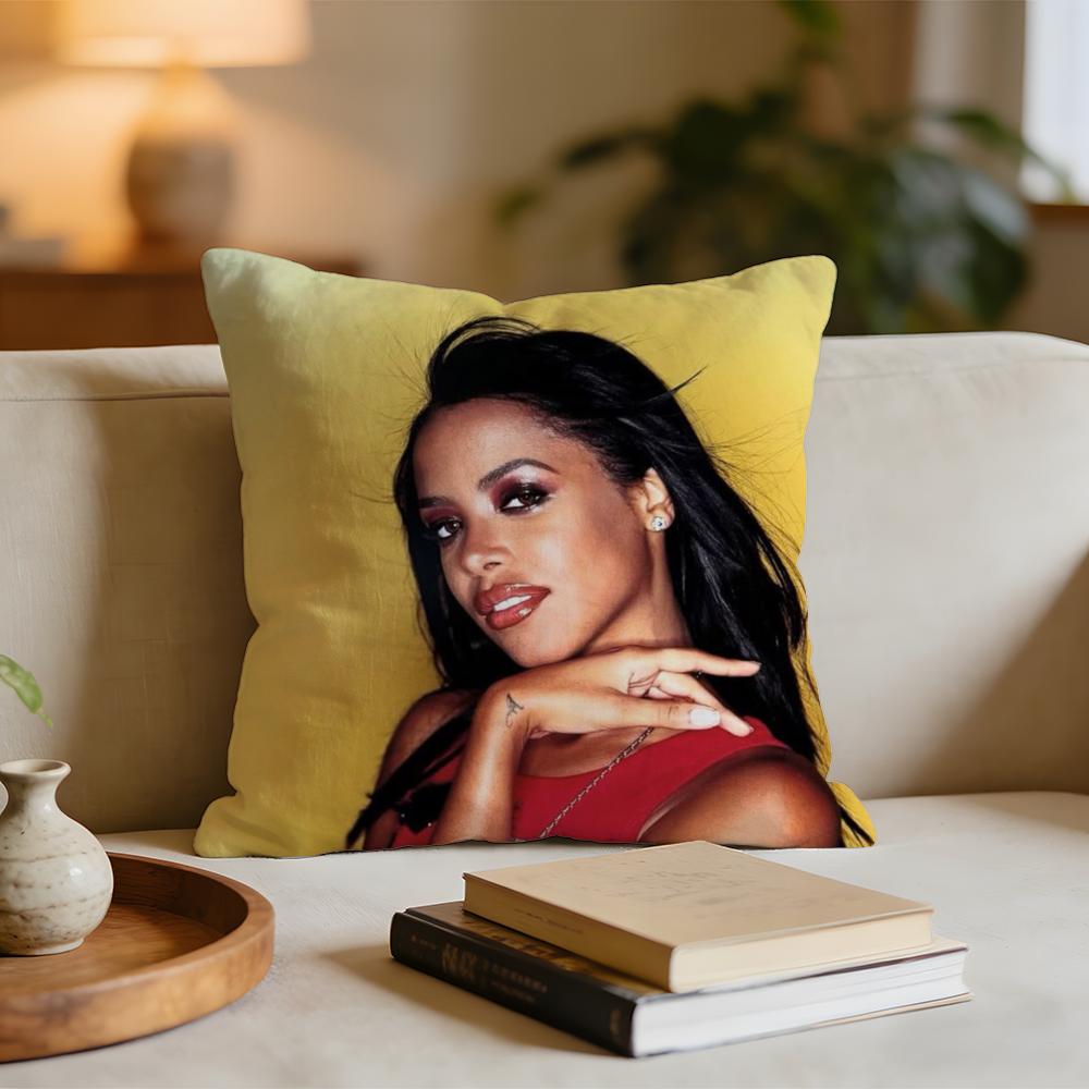 Singer AAaliyah Cushion Cover Short plush pillowcase for bed sofa carwashable 30x30cm