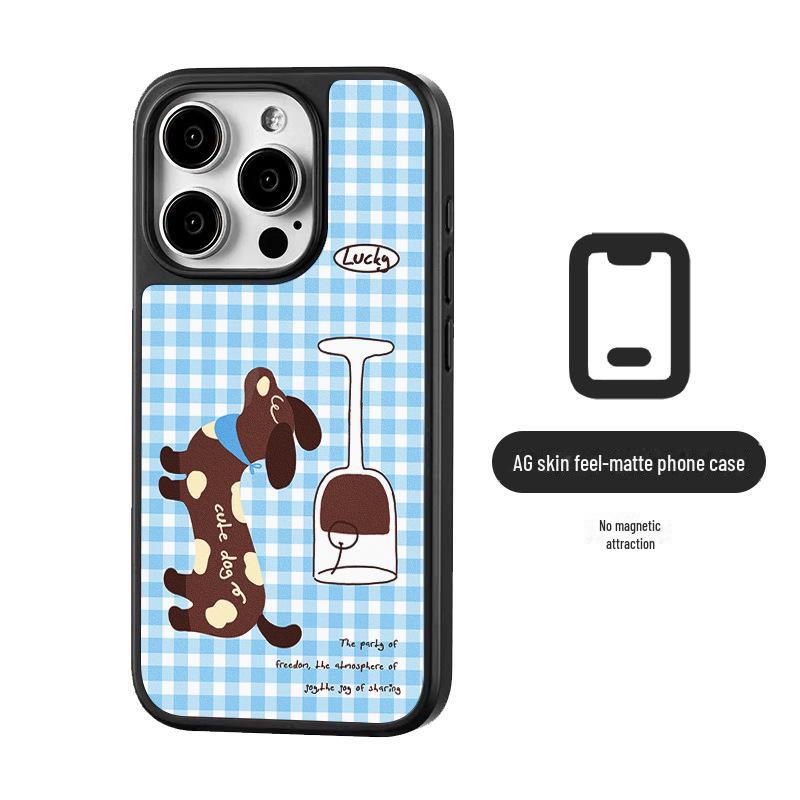 

Zhitai Magnetic Carbon Fiber Case for iPhone 13/14/16Pro, Fits 12/13/Promax iPhone 16