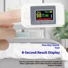 Medical Grade Oximeter, Finger Clip Type Home Detection Compact Portable Finger Heart Rate Monitor
