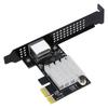 [10Gbps Compatible] Realtek RTL8127 Chip PCIe 4.0 x1 Network Card - Ideal for NAS/Gaming PCs/Workstations, Windows/Linux Auto-Recognition, 1G/2.5G/5G/