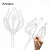 Silver White Alloy Fairy Wands for Girl Princess Wands for Kids Angel Wand for Party Cosplay Costume Wedding Birthday Party 49cm