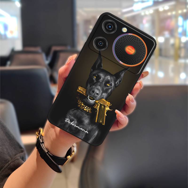 Phone Pouch Waterproof Phone Case For ZTE Nubia Music Shockproof Fashion Design Cartoon Anti-knock Protective Anti-dust
