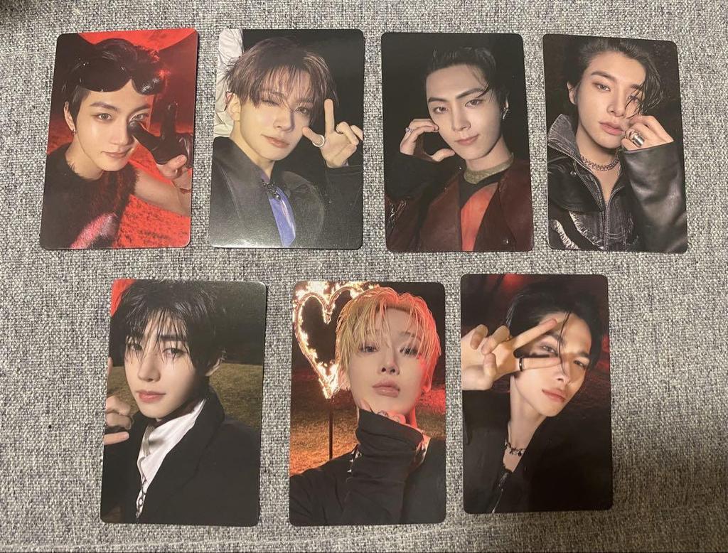 [USED] ENHYPEN ROMANCE:UNTOLD Yonton Yizhiyu 7 Pieces