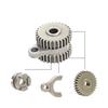 Steel Transmission Gear Complete Gearbox Gears Set For RC Crawler 1/24 1/18 FMS FCX24 Power Wagon K5 FCX18 LC80 Upgrade Part