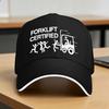 Casquette de Baseball Certifiée Chariot Élévateur y2k Rétro Femmes Hommes Chapeau Trucker Vente en Gros Logo Personnalisé Casquettes de Baseball d'Extérieur Idée Cadeau