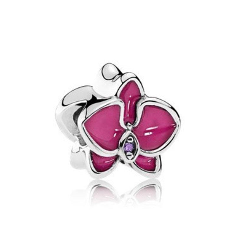 Exquisite925 Silver Flower, Cake Beads Butterfly, Mushroom Exquisite Bracelet Diy Accessories Exquisite Jewelry